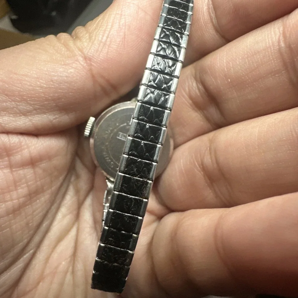 Working Lady Nelson Swiss Made Manual Wind 20mm New Strap Women Watch 6.5
